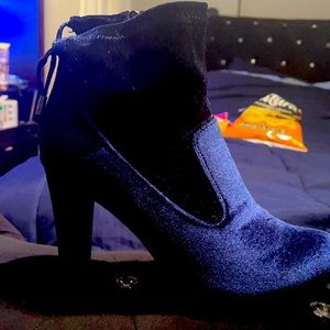 Suede booty brand new